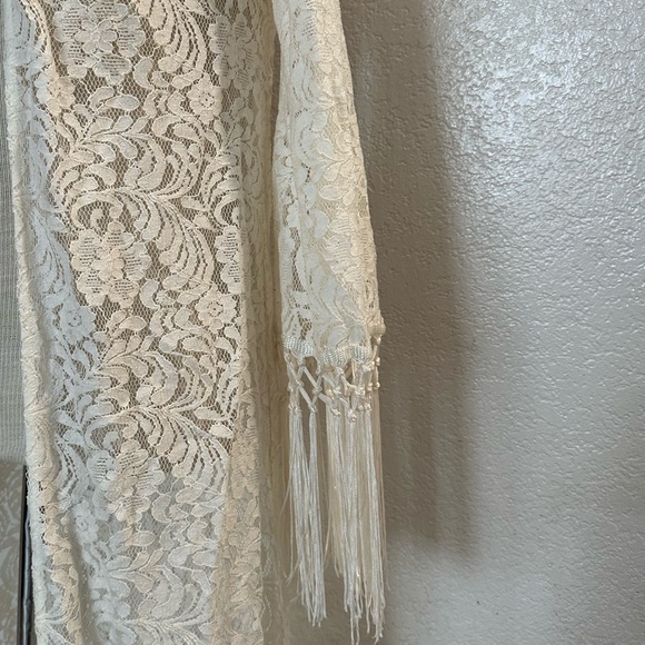 Forever 21 Woven Cream Cardigan | Size M| NWT - Picture 3 of 7